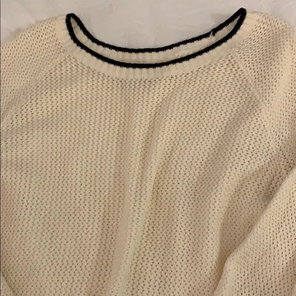 LOFT Sweater w/ Bell Sleeves with Decorative Bows - Picture 2 of 6